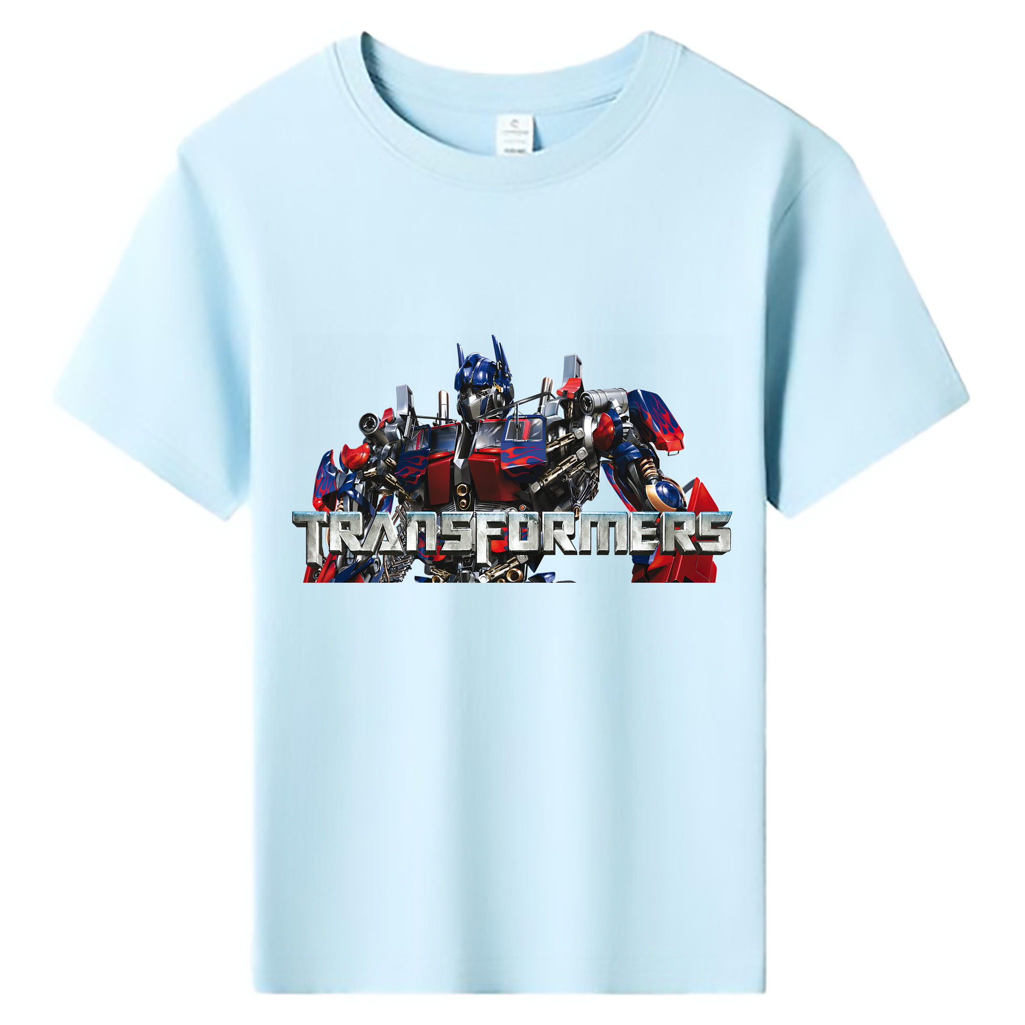 （画像用） Transformers トランスフォーマー 綿100％キッズTシャツ（フロントプリント）